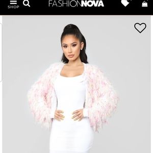 Fashion Nova Tassle Jacket